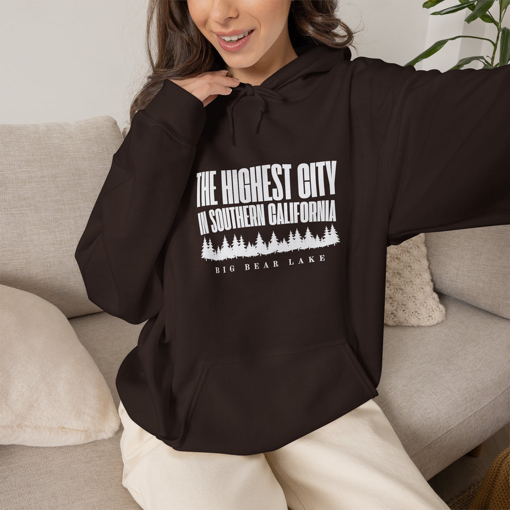 Big Bear Lake Hoodie - "The Highest City in Southern California" Pullover