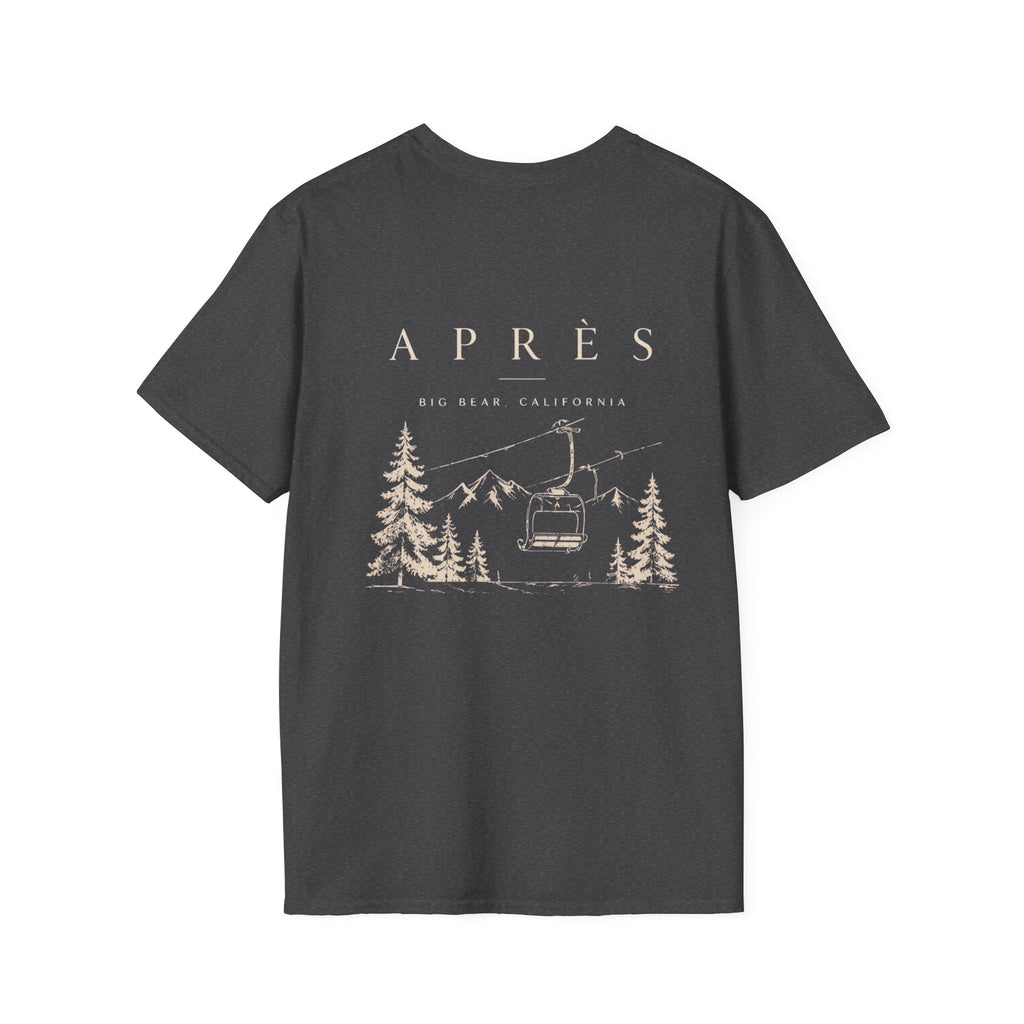 Après Ski T-Shirt — Big Bear California Ski Lift Graphic Tee