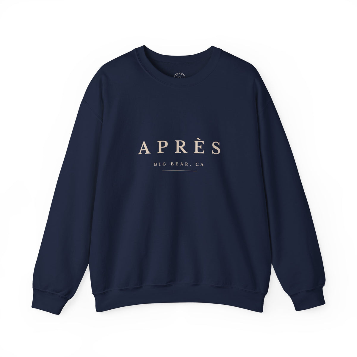 Après Crewneck Sweatshirt - Big Bear Lake Ski Lodge Casual Pullover
