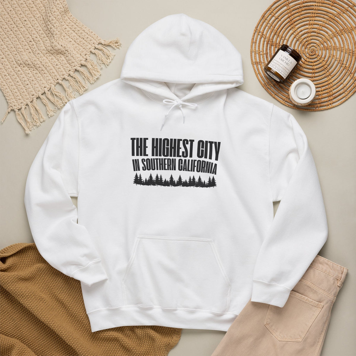 Big Bear Lake Hoodie - "The Highest City in Southern California" Pullover