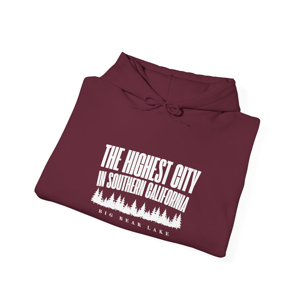 Big Bear Lake Hoodie - "The Highest City in Southern California" Pullover
