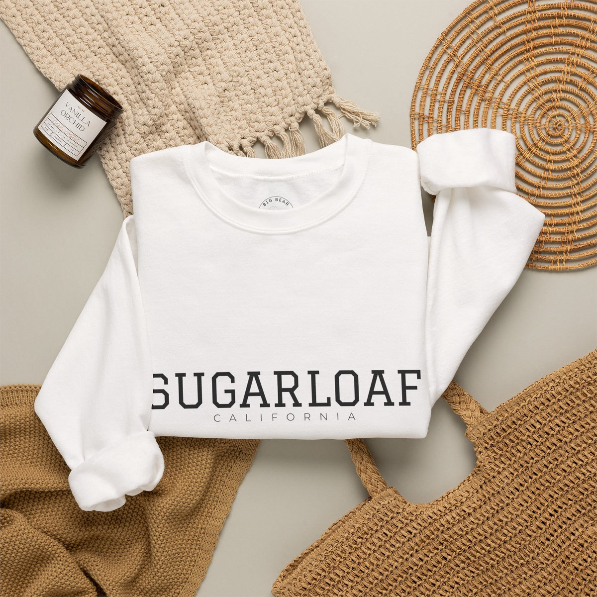 Sugarloaf Crewneck Sweatshirt - Big Bear California