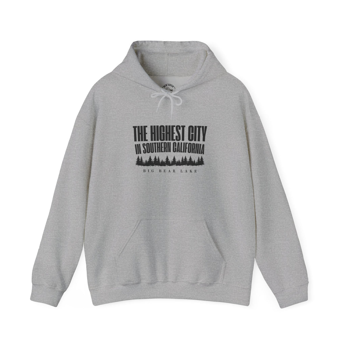 Big Bear Lake Hoodie - "The Highest City in Southern California" Pullover