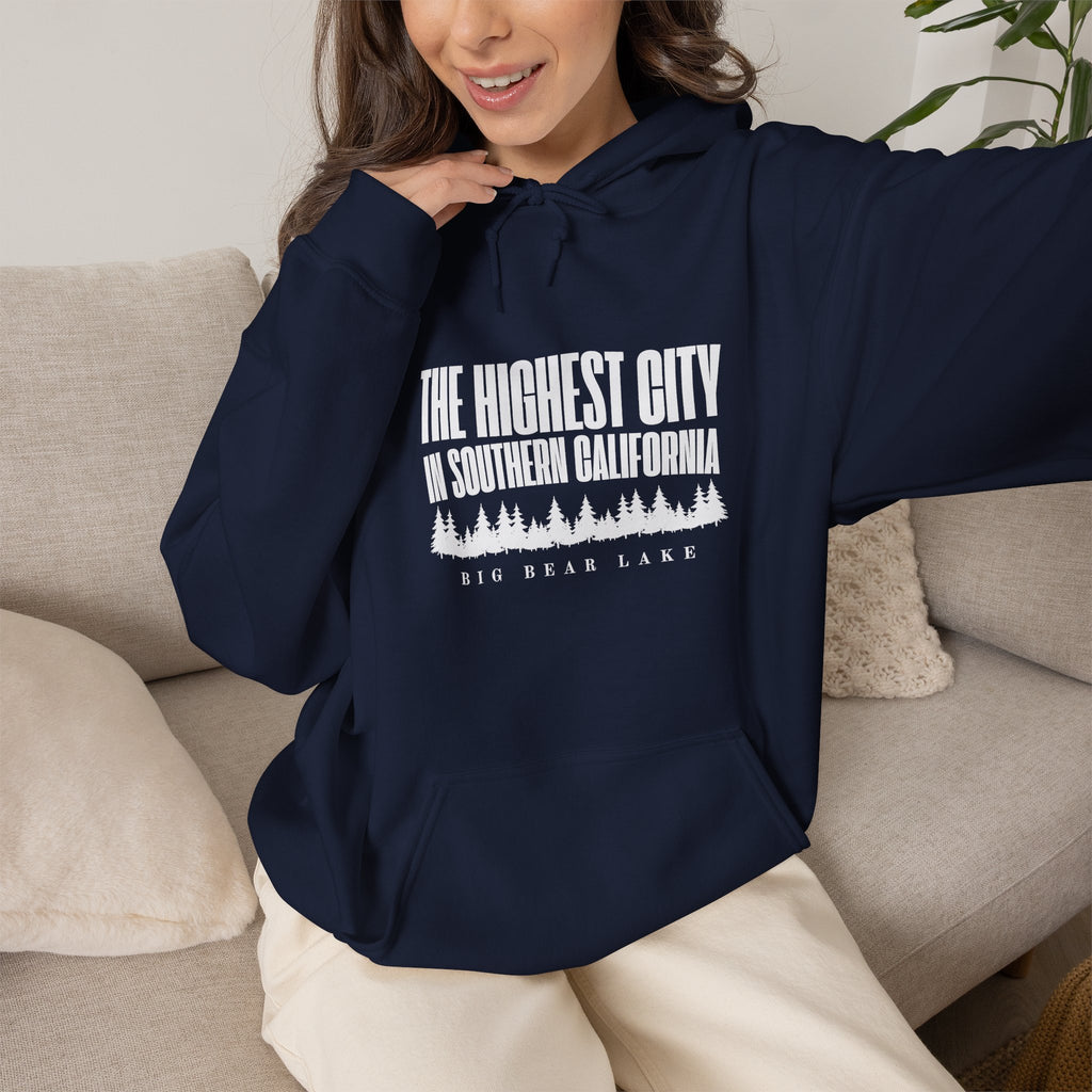 Big Bear Lake Hoodie - "The Highest City in Southern California" Pullover