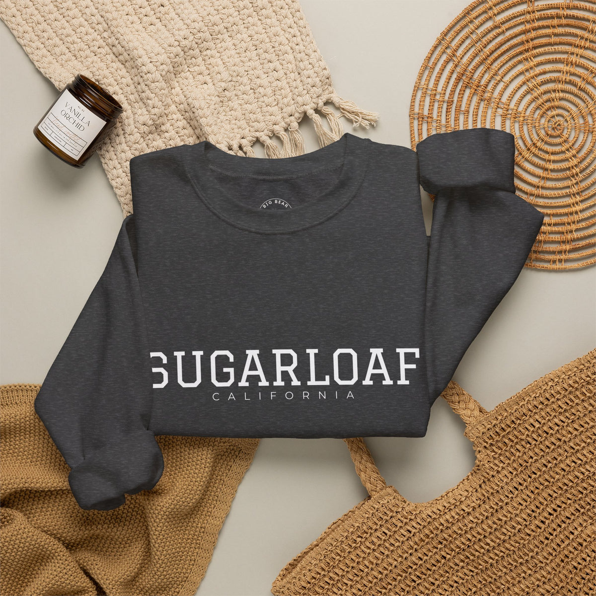 Sugarloaf Crewneck Sweatshirt - Big Bear California