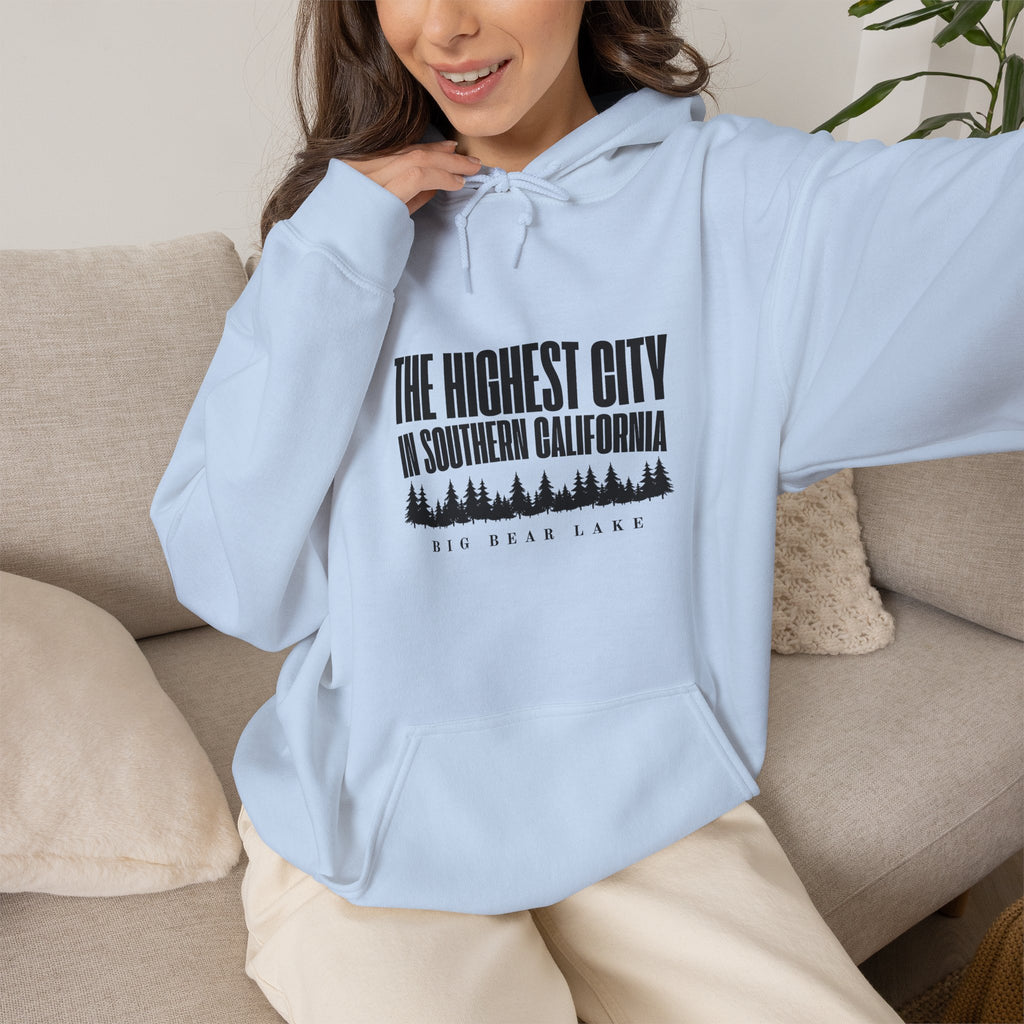 Big Bear Lake Hoodie - "The Highest City in Southern California" Pullover