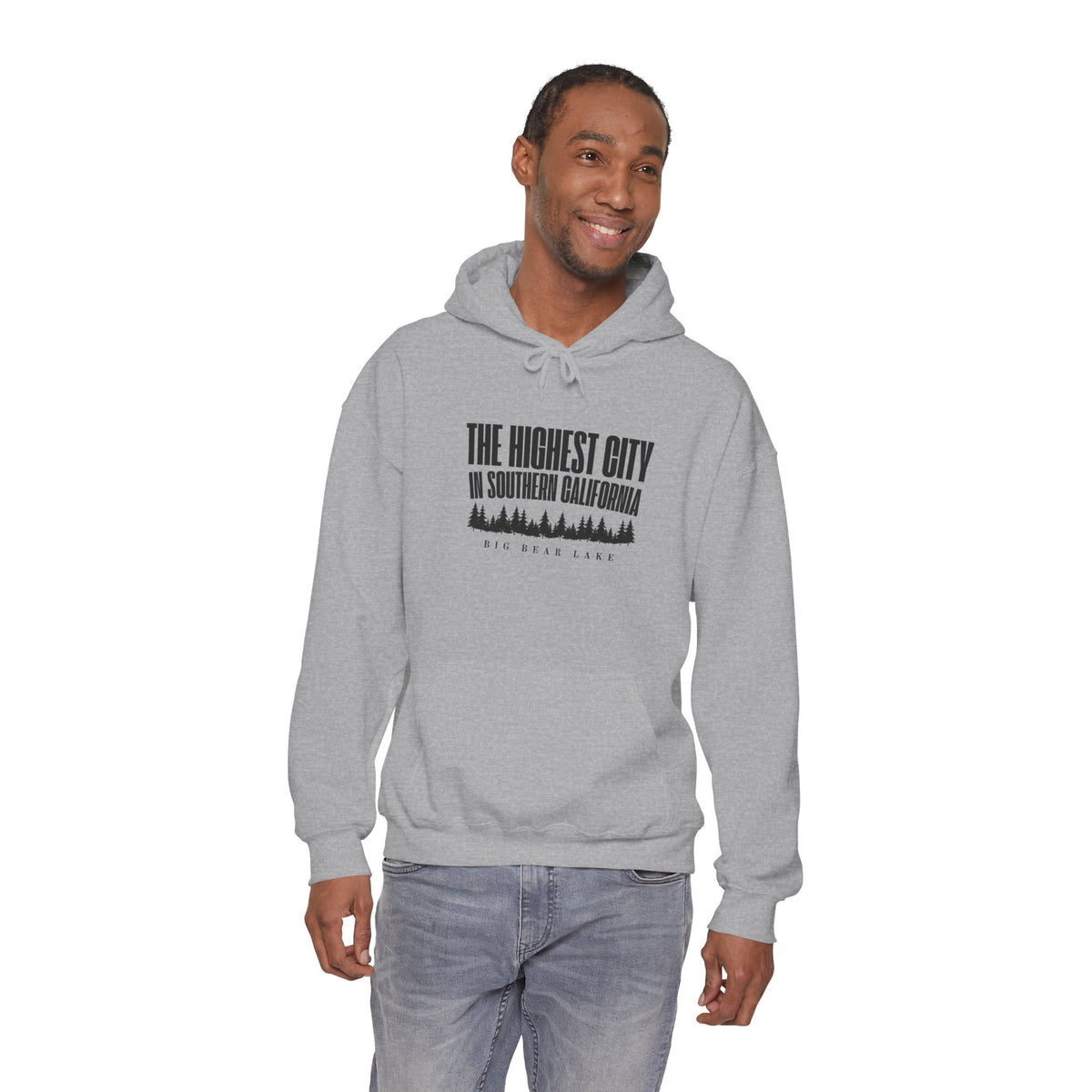 Big Bear Lake Hoodie - "The Highest City in Southern California" Pullover