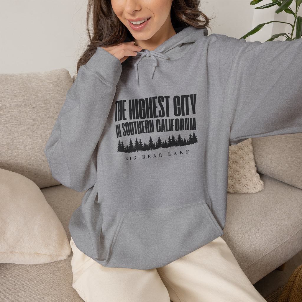 Big Bear Lake Hoodie - "The Highest City in Southern California" Pullover