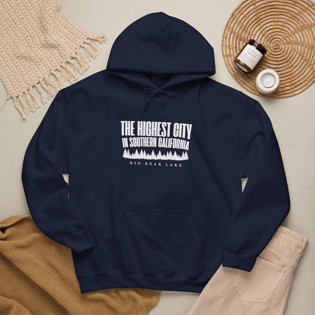 Big Bear Lake Hoodie - "The Highest City in Southern California" Pullover