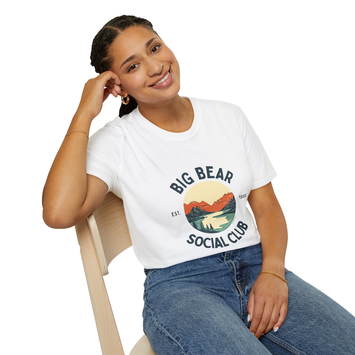Big Bear Social Club T-Shirt — Big Bear Lake, CA Souvenir