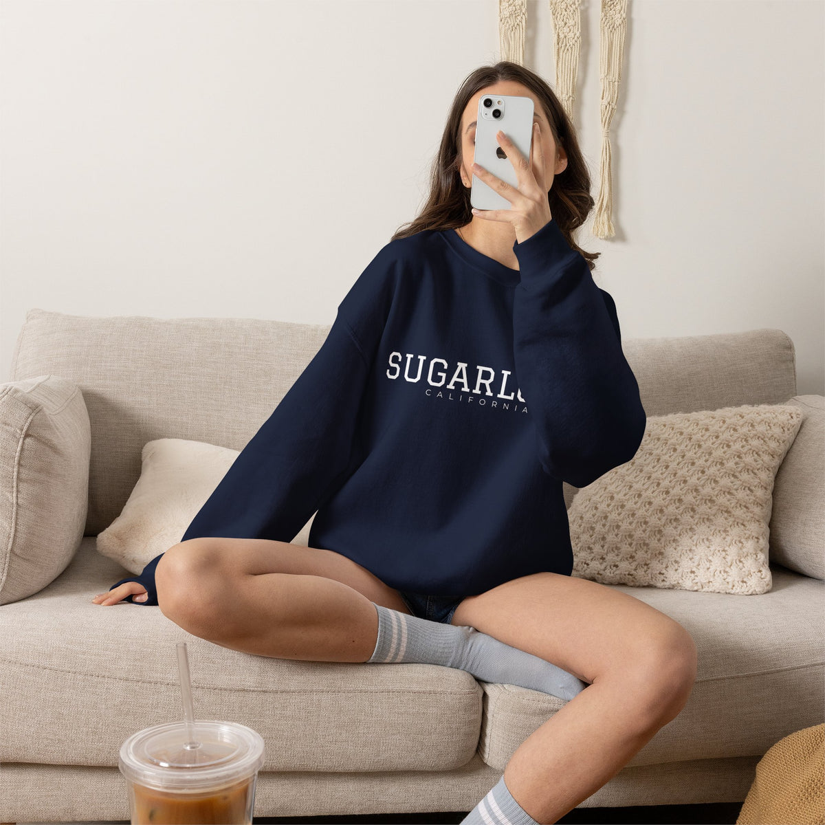 Sugarloaf Crewneck Sweatshirt - Big Bear California