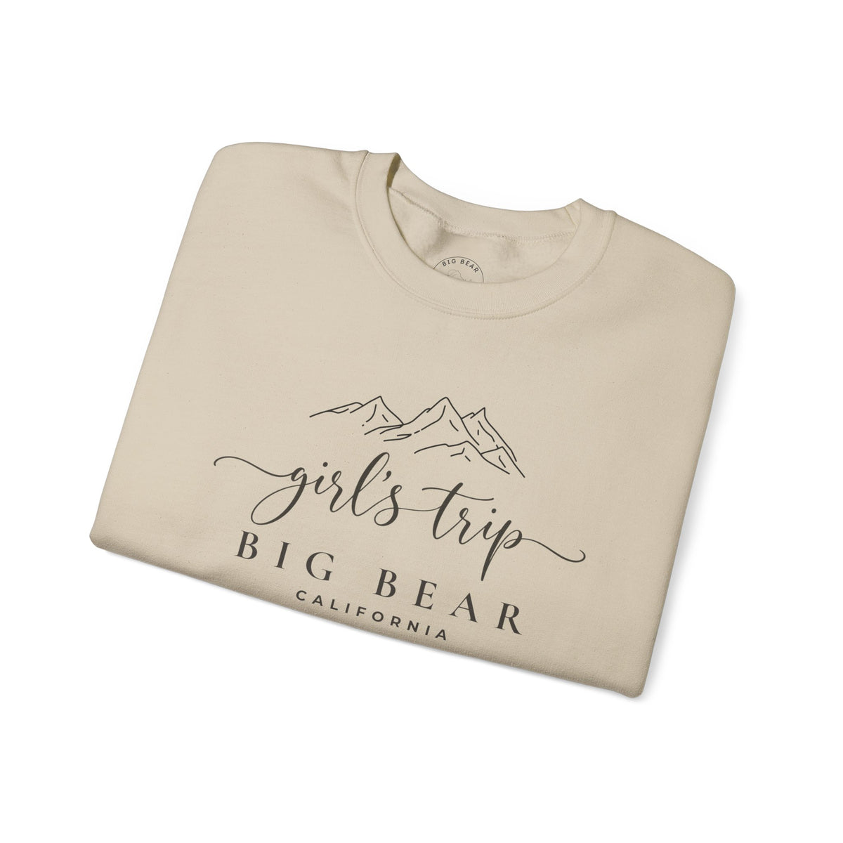 Big Bear Girls Trip Sweatshirt - 'Girls Trip' Mountain Crewneck