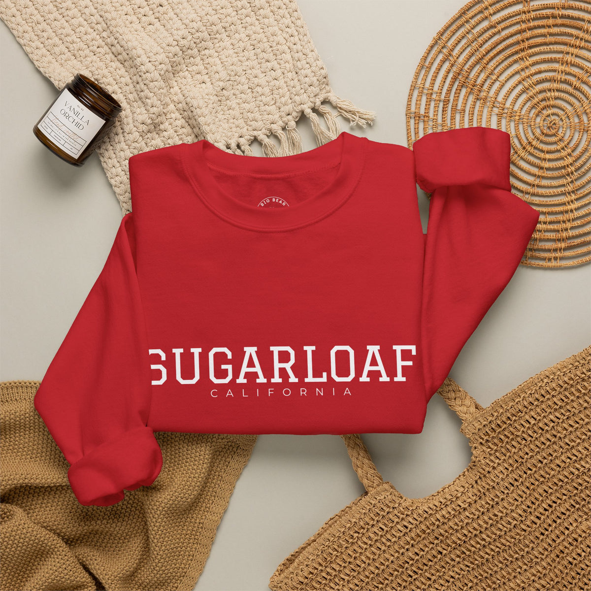 Sugarloaf Crewneck Sweatshirt - Big Bear California
