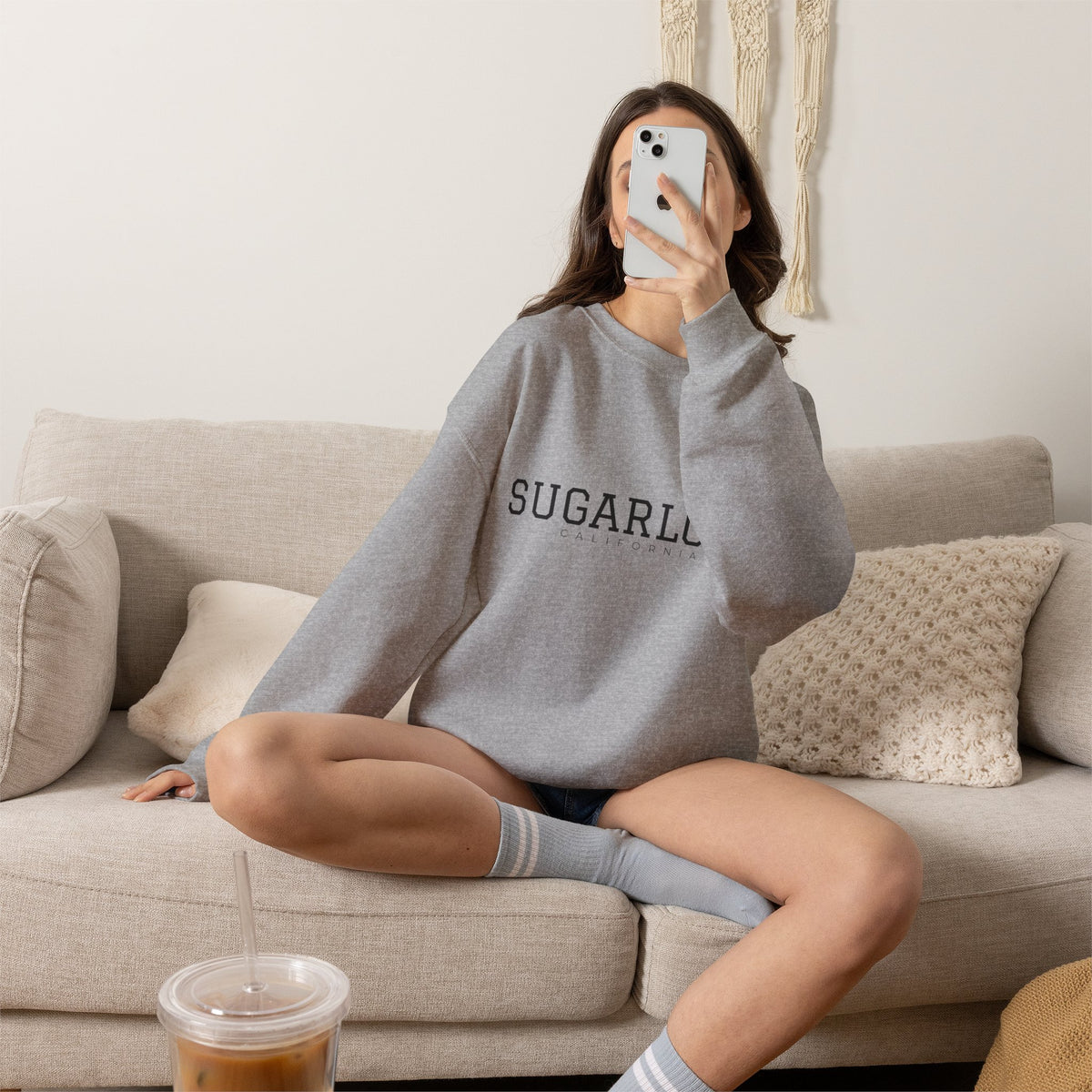 Sugarloaf Crewneck Sweatshirt - Big Bear California