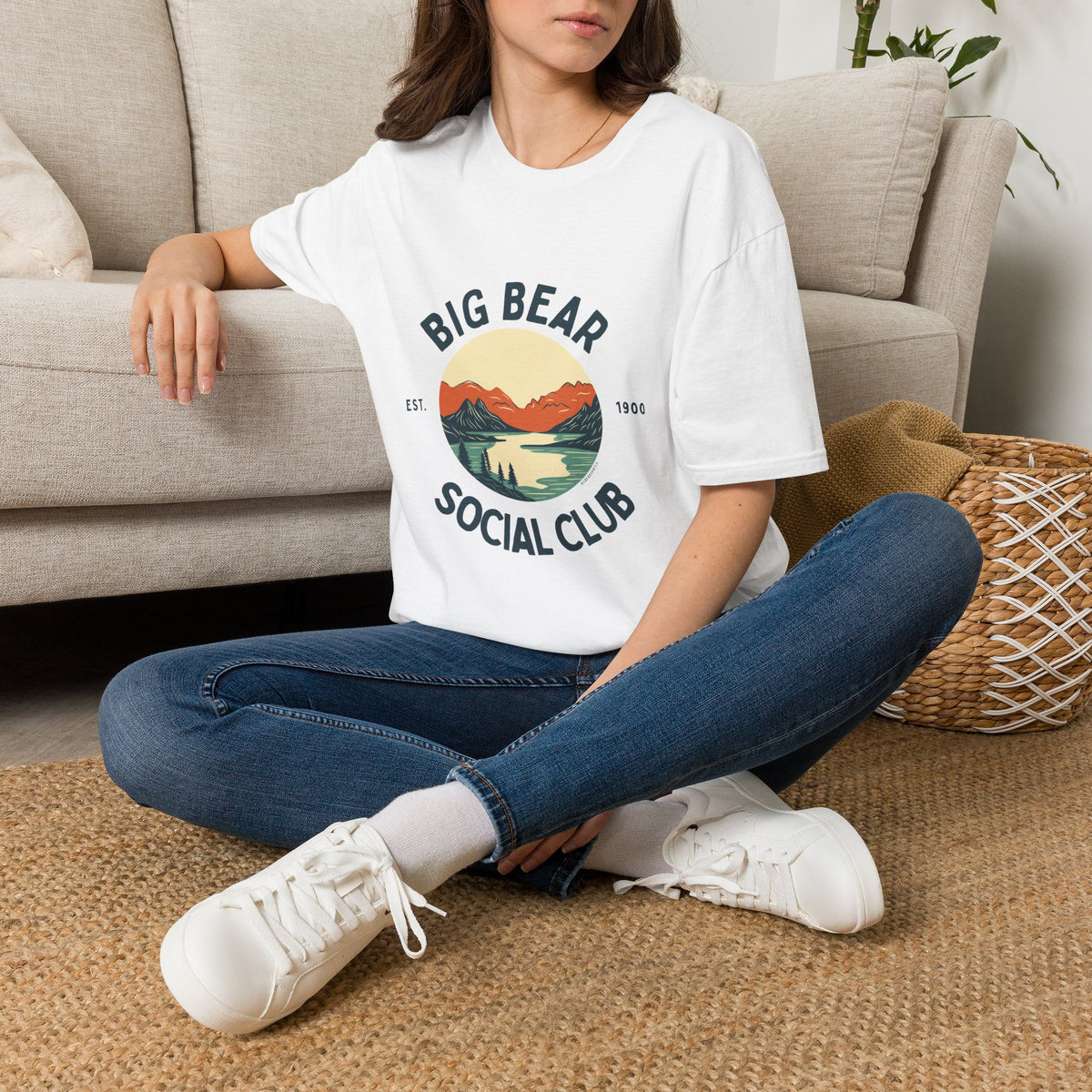 Big Bear Social Club T-Shirt — Big Bear Lake, CA Souvenir