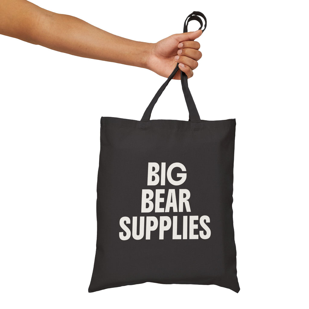 Tote Bag - "Big Bear Supplies" | AirBnb Gift | Real Estate Closing Gift | Canvas Shopper Tote