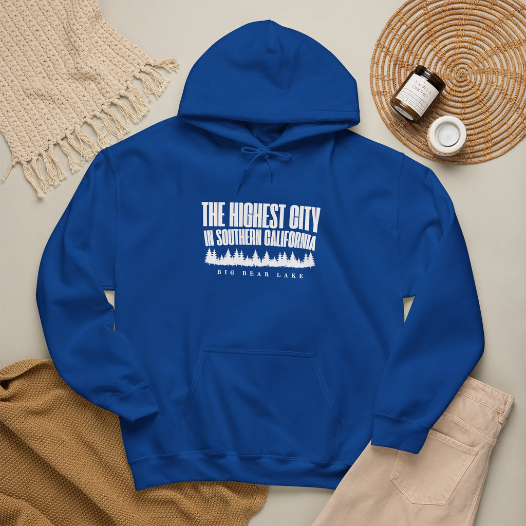 Big Bear Lake Hoodie - "The Highest City in Southern California" Pullover
