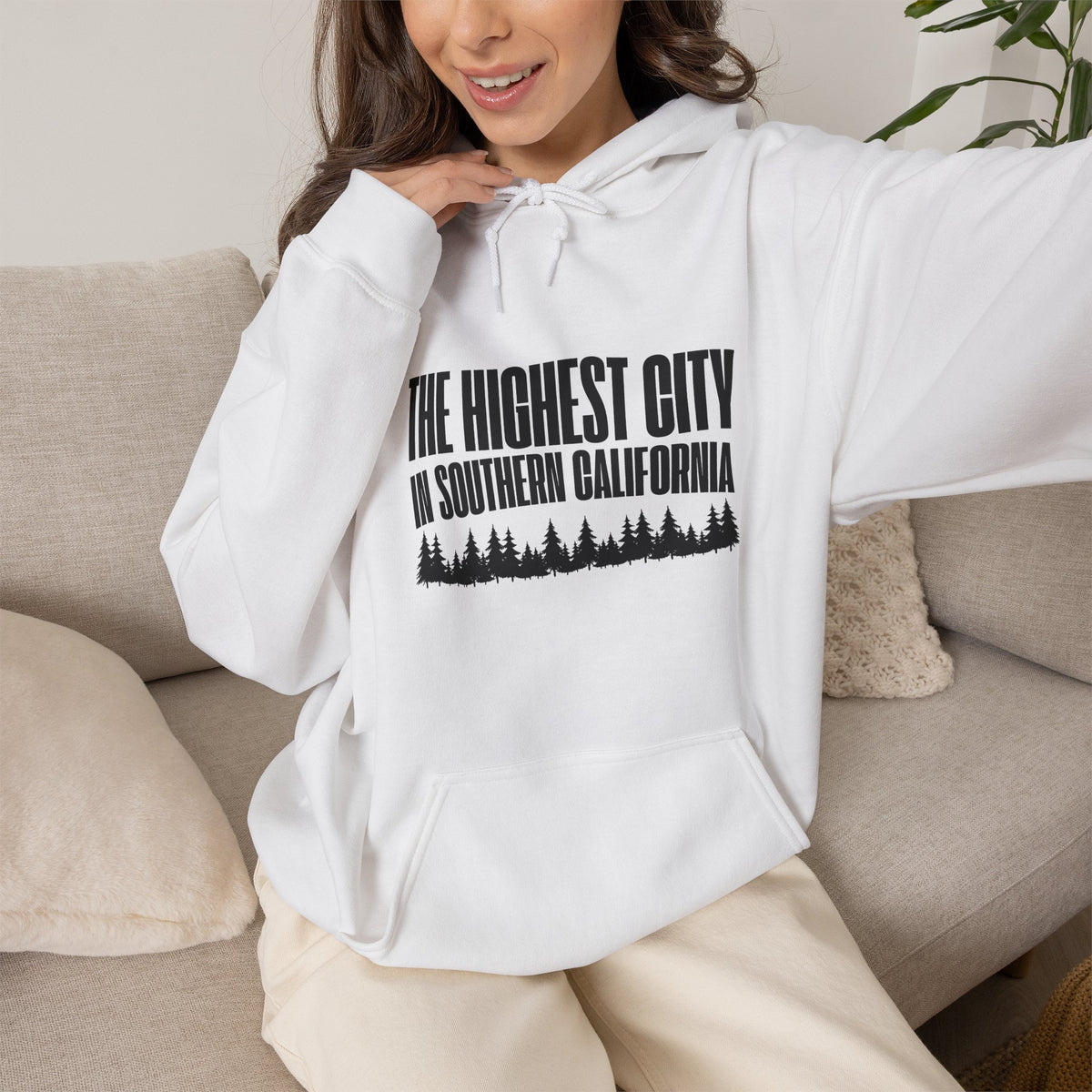 Big Bear Lake Hoodie - "The Highest City in Southern California" Pullover