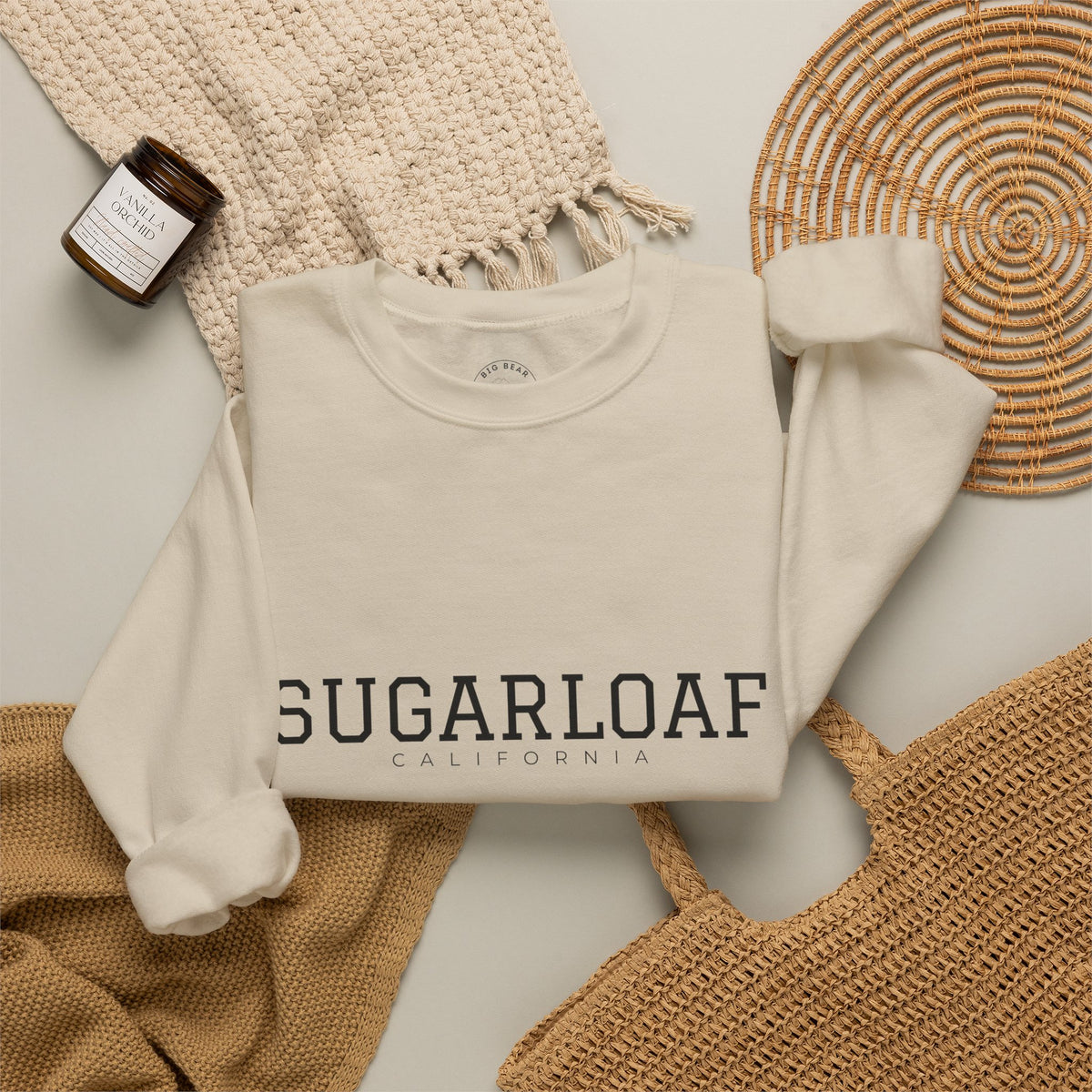 Sugarloaf Crewneck Sweatshirt - Big Bear California