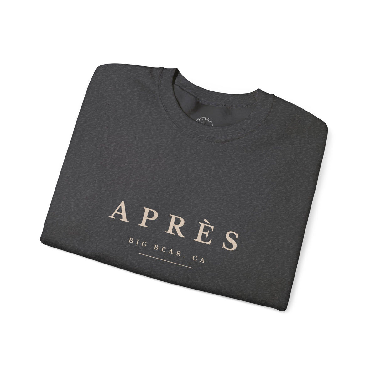 Après Crewneck Sweatshirt - Big Bear Lake Ski Lodge Casual Pullover