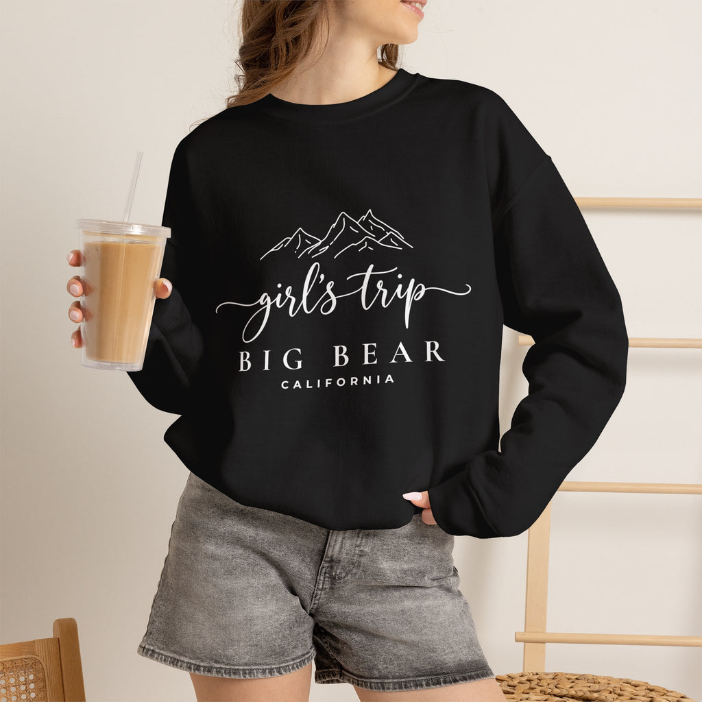 Big Bear Girls Trip Sweatshirt - 'Girls Trip' Mountain Crewneck