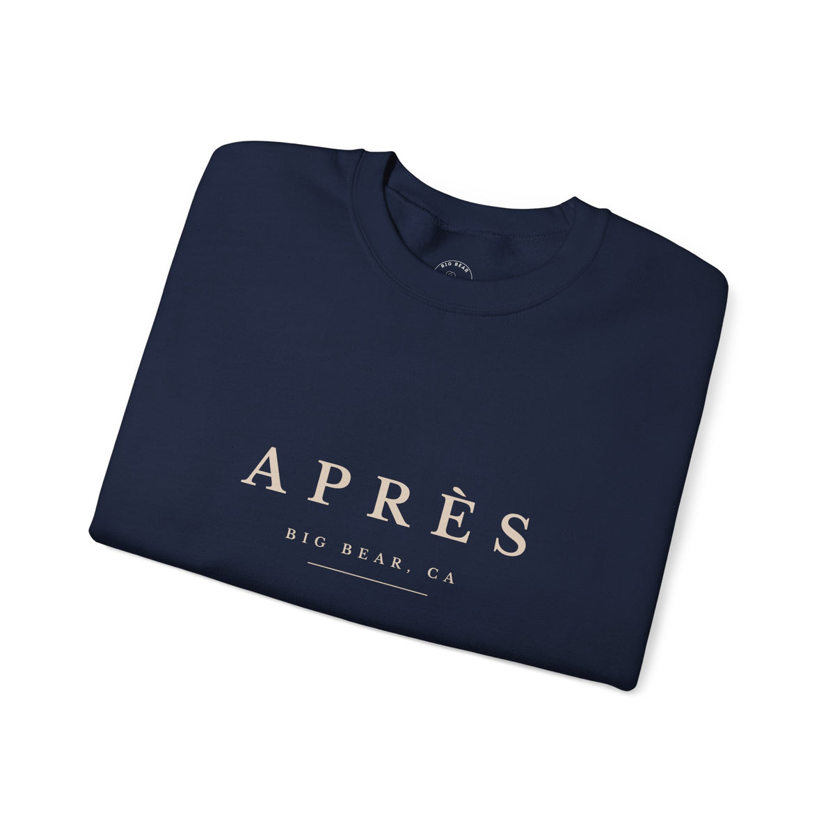 Après Crewneck Sweatshirt - Big Bear Lake Ski Lodge Casual Pullover