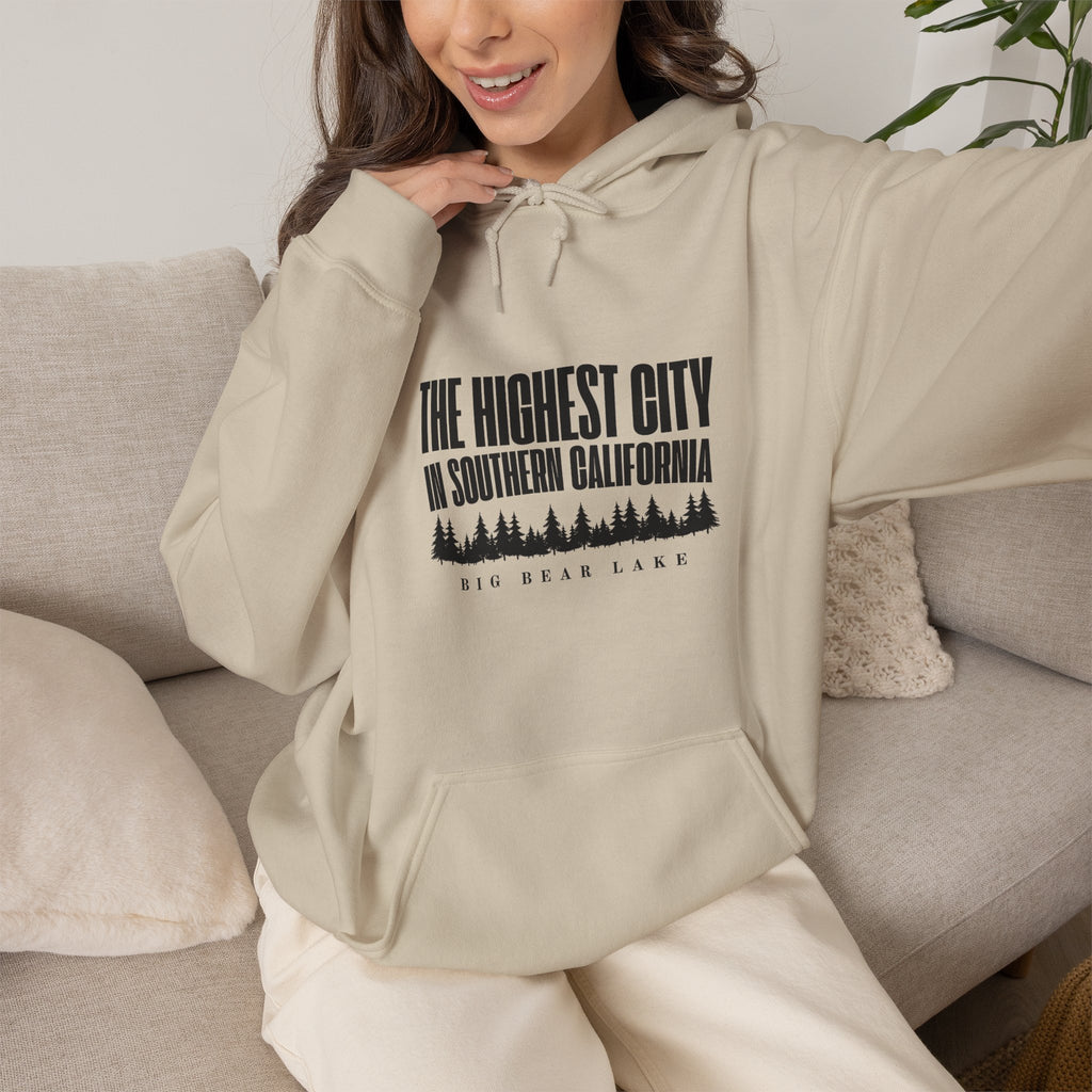 Big Bear Lake Hoodie - "The Highest City in Southern California" Pullover