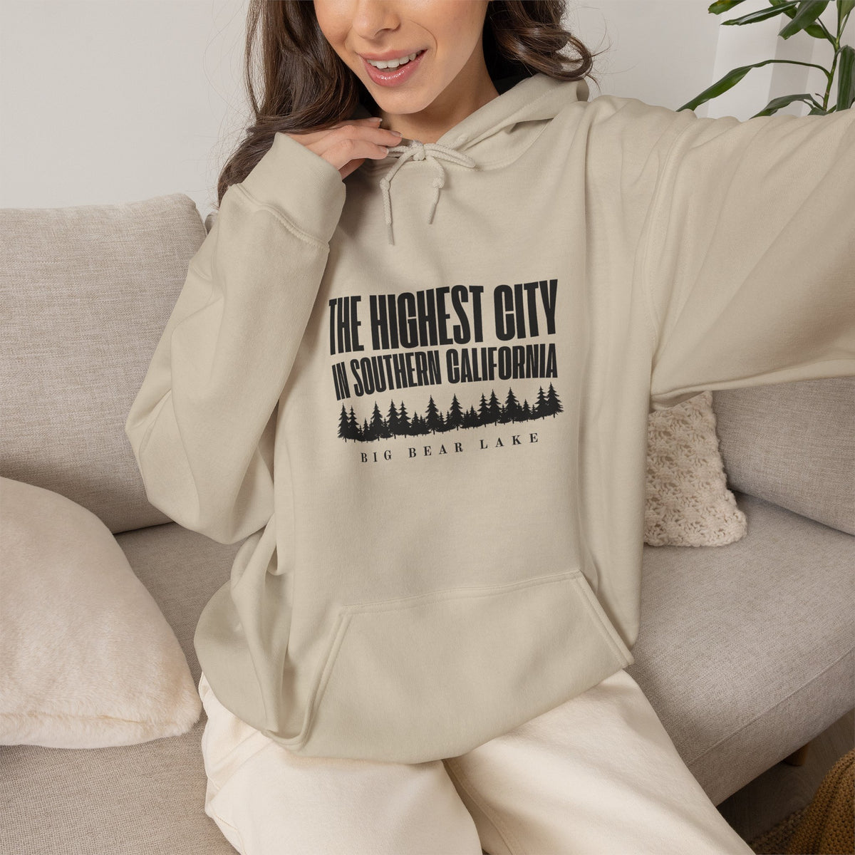 Big Bear Lake Hoodie - "The Highest City in Southern California" Pullover