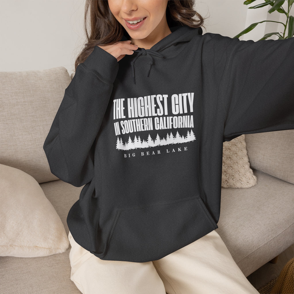 Big Bear Lake Hoodie - "The Highest City in Southern California" Pullover