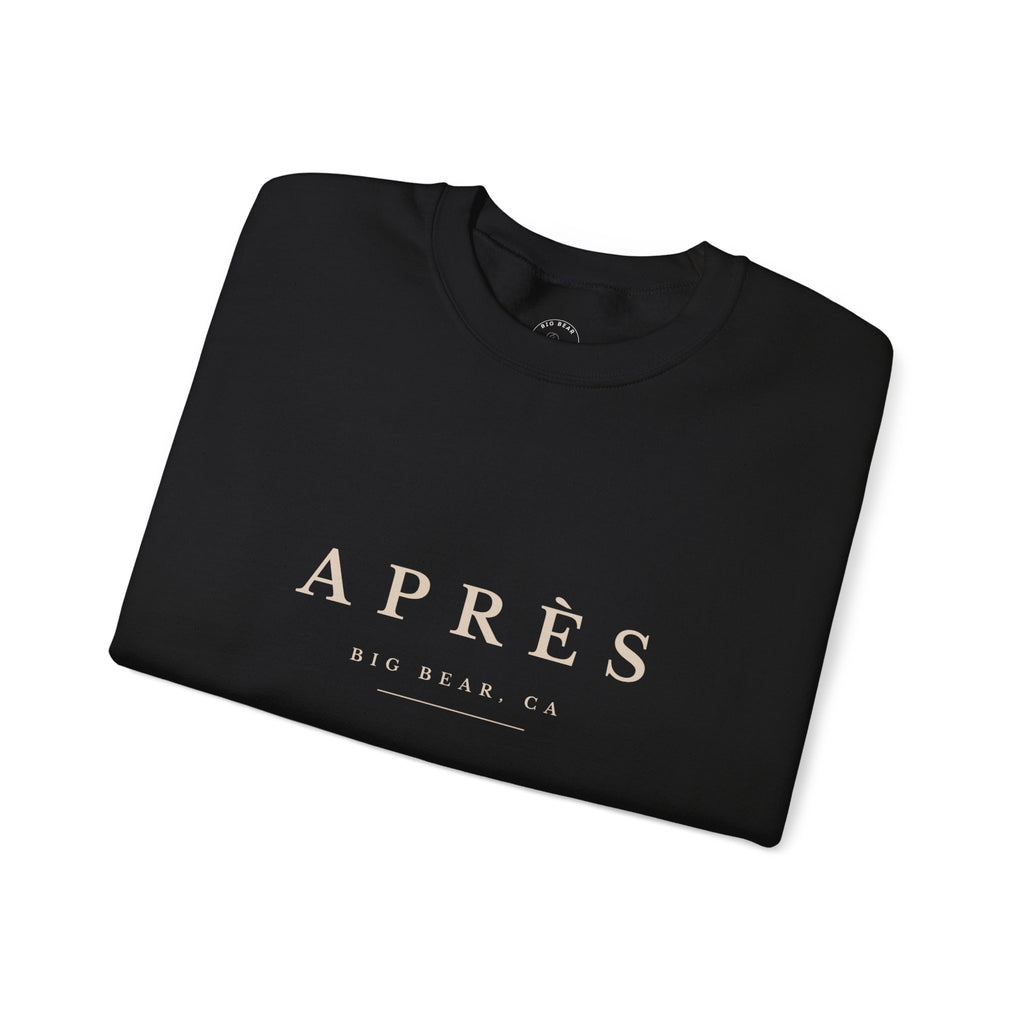 Après Crewneck Sweatshirt - Big Bear Lake Ski Lodge Casual Pullover