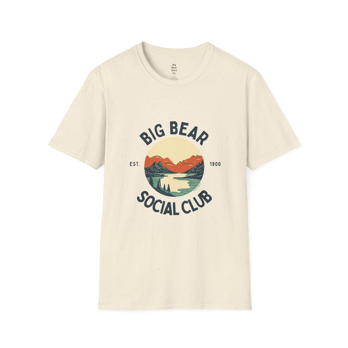 Big Bear Social Club T-Shirt — Big Bear Lake, CA Souvenir