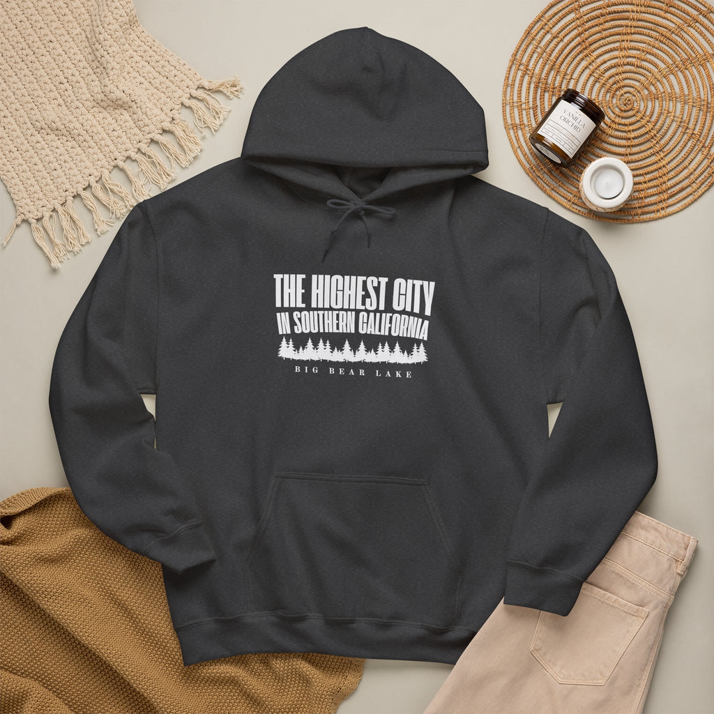 Big Bear Lake Hoodie - "The Highest City in Southern California" Pullover