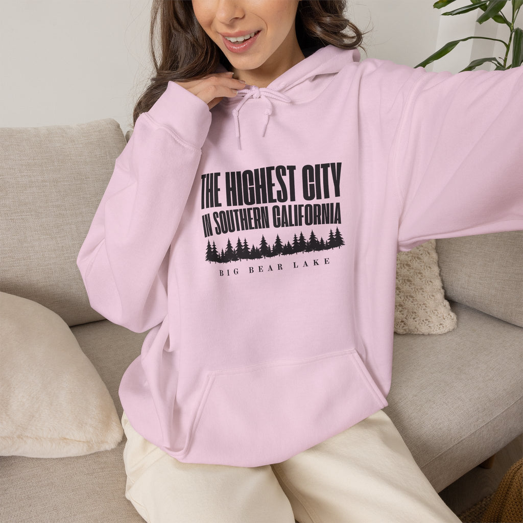 Big Bear Lake Hoodie - "The Highest City in Southern California" Pullover