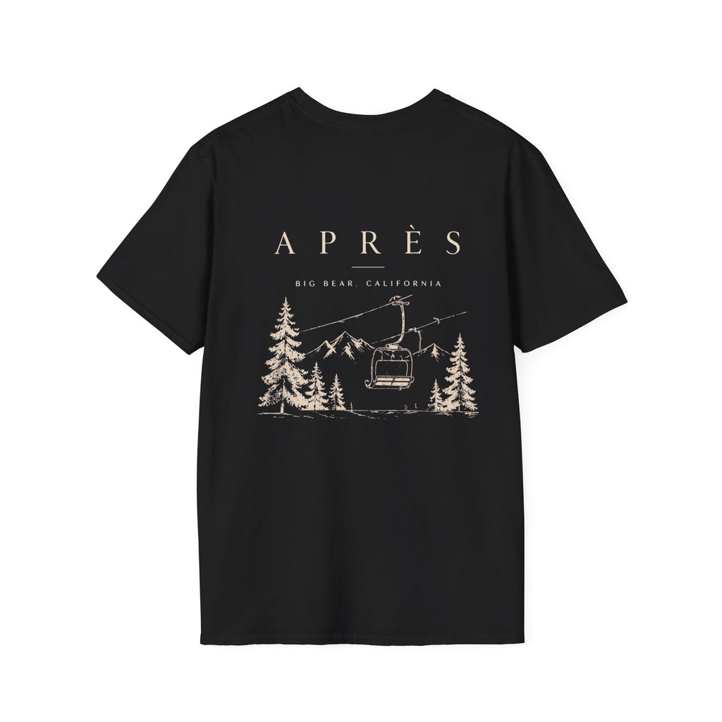 Après Ski T-Shirt — Big Bear California Ski Lift Graphic Tee