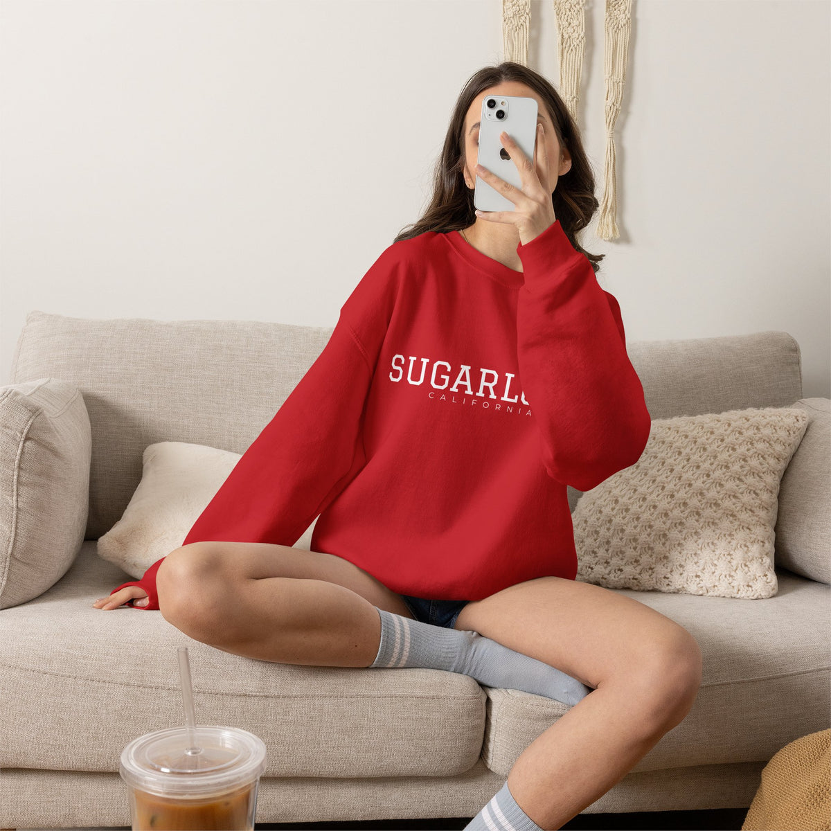 Sugarloaf Crewneck Sweatshirt - Big Bear California